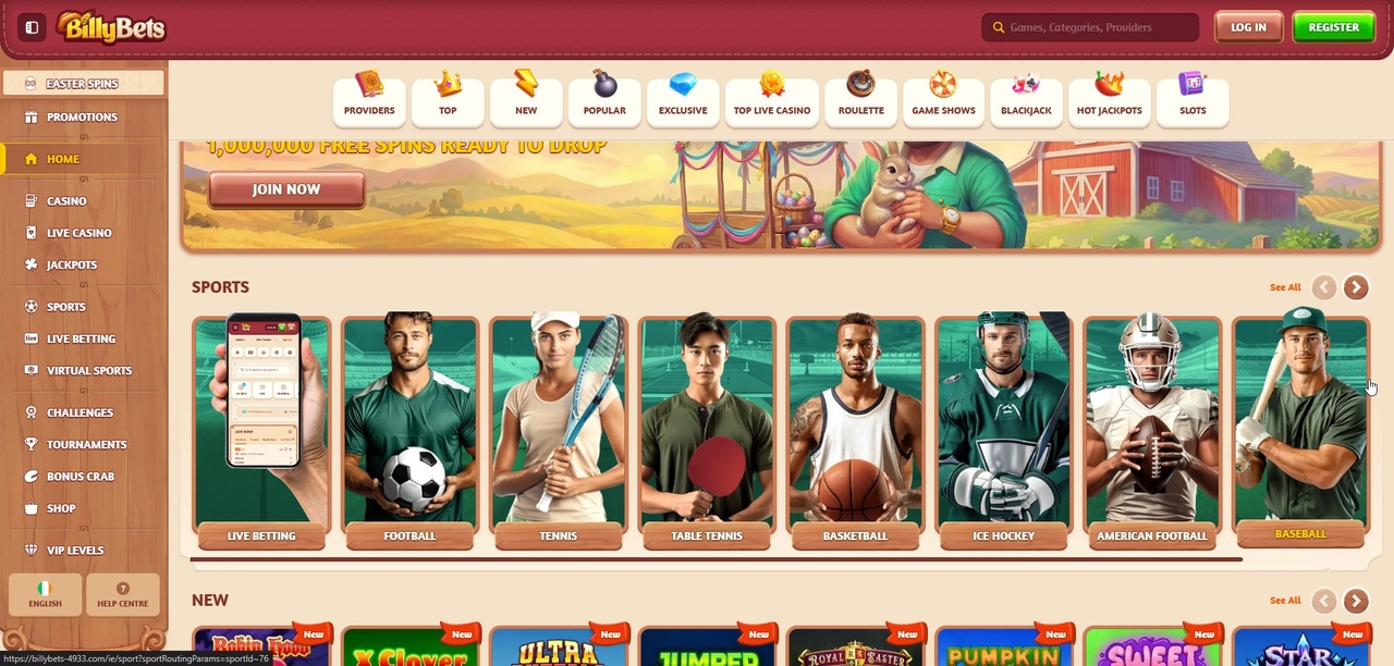 BillyBets Casino Casino